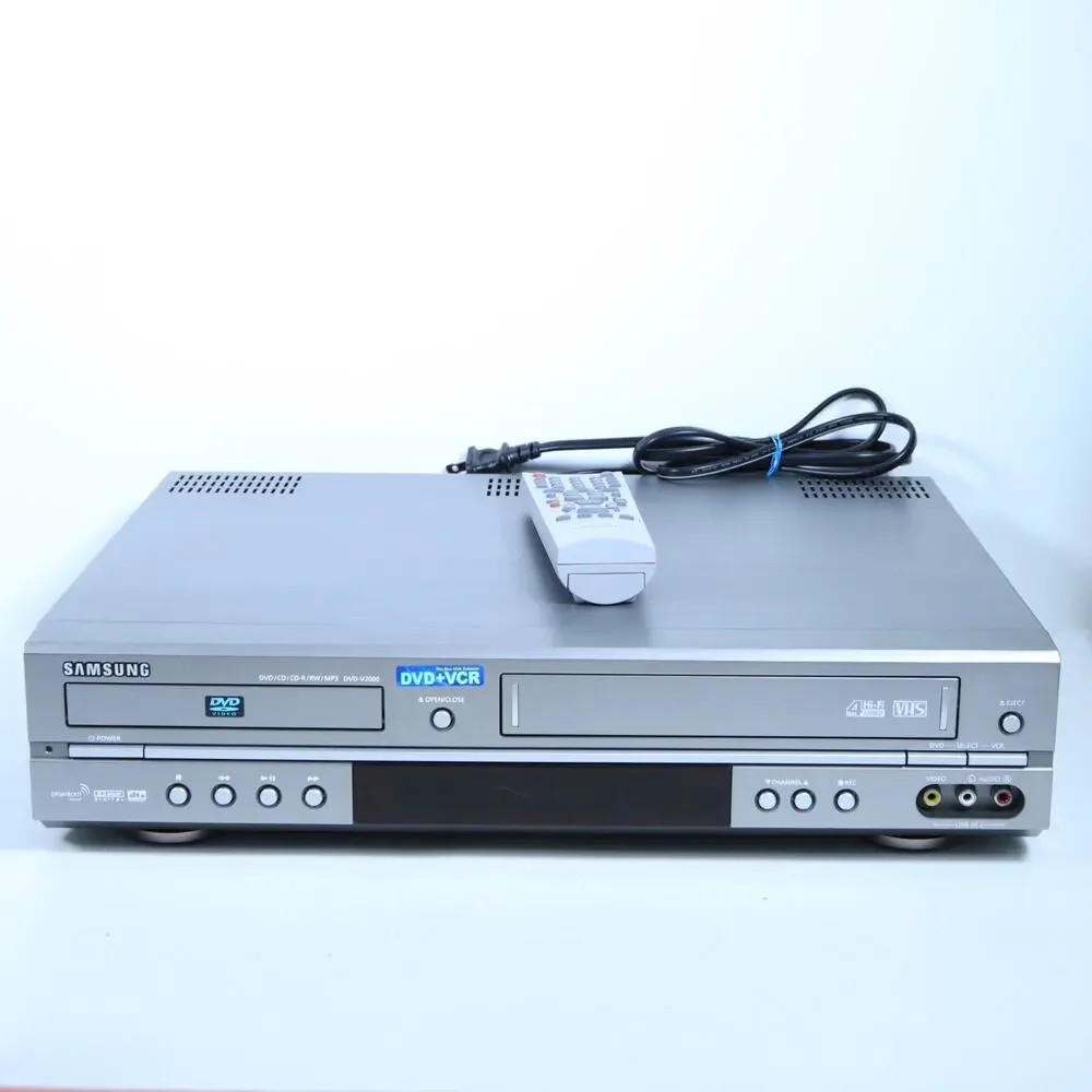 Samsung DVD-V2000 DVD VHS Combo Player with Remove VCR - Tested Working